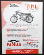 Originele USA-folder Parilla Impala 98 cc - 1960, Motoren, Overige merken