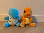 Pokemon knuffels Charmander en Squirtle, Kinderen en Baby's, Speelgoed | Knuffels en Pluche, Ophalen of Verzenden, Zo goed als nieuw