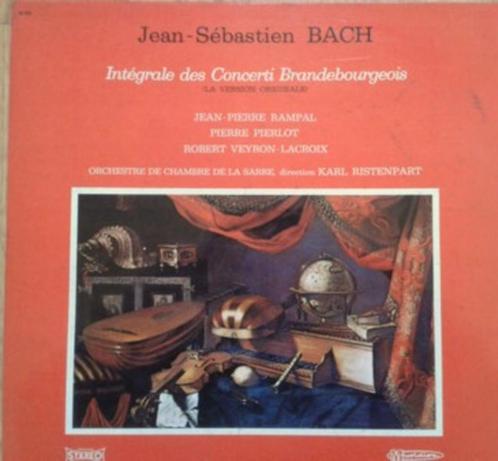 2-LP - BACH - Concerti Brandebourgeois, Cd's en Dvd's, Vinyl | Klassiek, Zo goed als nieuw, Barok, 12 inch, Ophalen of Verzenden