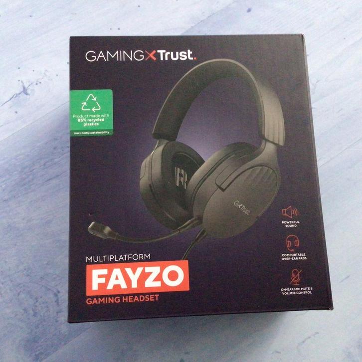 Trust GXT 489 Fayzo, Computers en Software, Headsets, Nieuw, Over-ear, Bedraad, Gaming headset, Ophalen of Verzenden