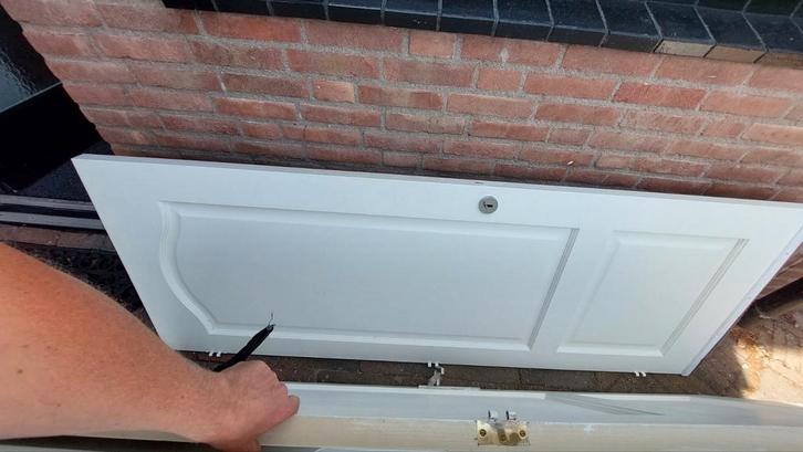 3 stompe deuren Gratis op te halen, Doe-het-zelf en Verbouw, Metalen, Gebruikt, IJzer, Ophalen