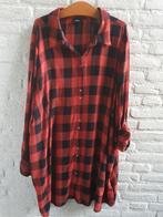 Mooie ruitblouse Zizzi maat XL (54/56), Ophalen of Verzenden, Zo goed als nieuw, Rood, Blouse of Tuniek