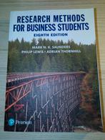 Research Methods for Business Students, Ophalen of Verzenden, Zo goed als nieuw, Management