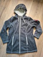 Tussenjas maat L - dames fleece, Ophalen of Verzenden, Gedragen, Maat 42/44 (L), Grijs