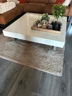 Salontafel wit hoogglans 120x120, Huis en Inrichting, Tafels | Salontafels, Gebruikt, 100 tot 150 cm, Vierkant, Ophalen of Verzenden