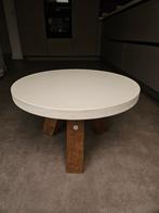Ronde salontafel van JSD Woods, Huis en Inrichting, Tafels | Salontafels, Ophalen, Gebruikt, 50 tot 100 cm, Rond