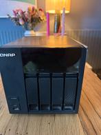 QNAP TS-412 + 4x2GB, Computers en Software, NAS, Ophalen of Verzenden, Zo goed als nieuw