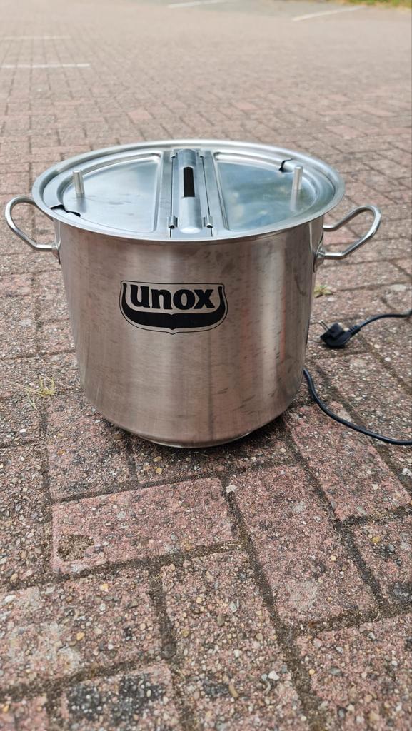 Elektrische Soeppan Buffet - Dubbele Warmhoudpan, Huis en Inrichting, Keuken | Potten en Pannen, Gebruikt, Overige typen, Rvs