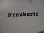 3e Rijk Kennkarte, Verzamelen, Verzenden, Overige soorten, Duitsland, Foto of Poster