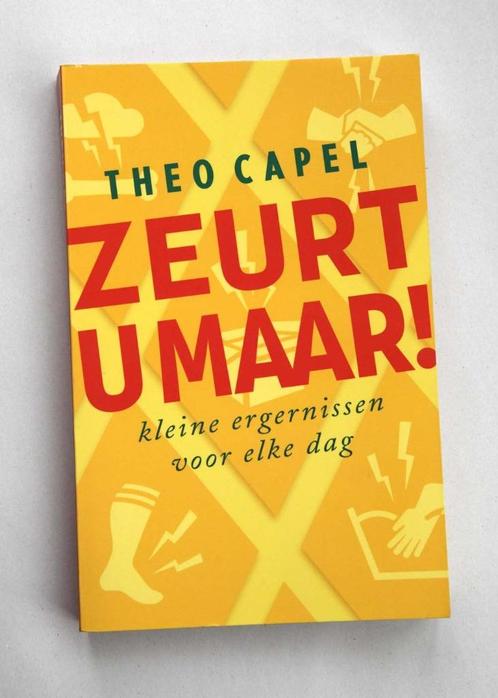 ZEURT U MAAR! Theo Capel GRATIS VERZENDING, Boeken, Romans, Nieuw, Nederland, Verzenden