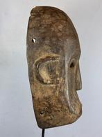 250881 - Afrikaans oud zeldzaam Kumu masker uit Congo., Ophalen of Verzenden