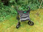 Inklapbare rollator met luchtbanden, Diversen, Rollators, Ophalen, Zo goed als nieuw