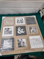 Fotolijst collage hout met tekst, Ophalen of Verzenden, 'T Olde Gre-j, Info@toldegrej.nl, Endepoelstraat 20f Didam