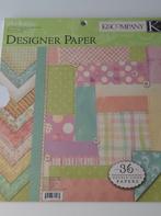 Scrapbook Designer Papier - Nieuw!, Hobby en Vrije tijd, Scrapbooking, Ophalen of Verzenden, Nieuw, Papier of Karton, Overige merken