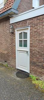 Luxe massief houten voordeur! (ZGAN van Carpentier) WEG=WEG, Doe-het-zelf en Verbouw, Deurkozijn, Zo goed als nieuw, Hout, Ophalen