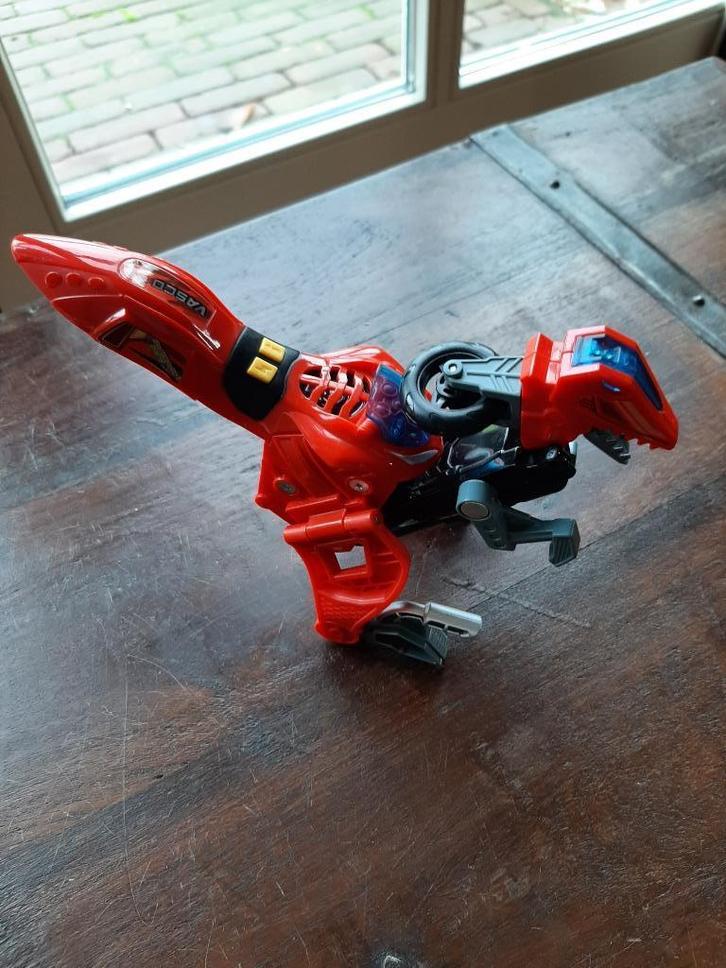Vtech switch & go Dino Vasco de Velociraptor met geluid, Kinderen en Baby's, Speelgoed | Vtech, Zo goed als nieuw, 6 jaar of ouder