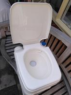 Camping toilet, Ophalen, Gebruikt