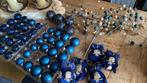 Blauwe kerstballen ea, Ophalen, Zo goed als nieuw