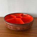 Emsa serveerschaal, snackschaal, retro, vintage, jr 70., Ophalen of Verzenden, Zo goed als nieuw, Rond