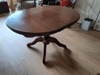Uitschuifbare ovale tafel op een voet, Antiek en Kunst, Ophalen