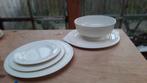 Offwhite Servies - Royal Creamware Recamier, Ophalen, Zo goed als nieuw, Bord(en), Effen