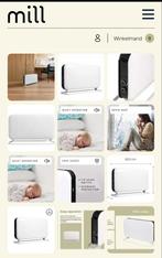 2x Mill SG2000MEC Convectorkachel - Zo goed als nieuw!, Huis en Inrichting, Kachels, Ophalen, Overige soorten, Elektrisch, Zo goed als nieuw