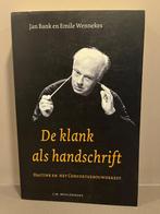 De klank als handschrift - Jan Bank, Emile Wennekes, Ophalen of Verzenden, Zo goed als nieuw, Overige onderwerpen, Jan Bank, Emile Wennekes