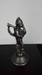 Miniatuur HINDI beeldje <> MUZIKANT <> Gegoten METAAL, Ophalen of Verzenden