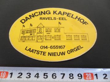 sticker België Ravels Eel  Dancing Kapelhof   beschikbaar voor biedingen