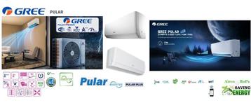 GREE PULAR INVERTER WARMTEPOMP  3.5KW - 7KW  WIFI R32 