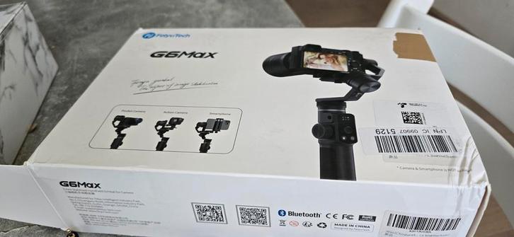 FeiyuTech G6 Max Gimbal – GoPro, Smartphone & Compact Camera, Audio, Tv en Foto, Actiecamera's, Gebruikt, Overige merken, Ophalen of Verzenden