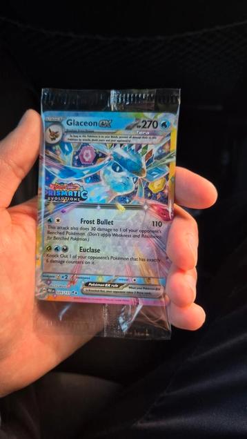 Zeer mooie Glaceon EX 26 promo stamp beschikbaar voor biedingen