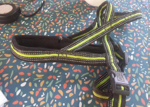 Hondentuig: Trixie groen-zwart, Dieren en Toebehoren, Honden-accessoires, Gebruikt, Ophalen of Verzenden