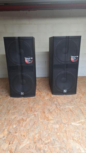 Electro voice tourX tx2181 2x 18 subwoofer/dj/ pro audio  beschikbaar voor biedingen
