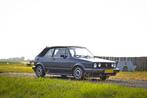 Mooie volkswagen golf 1 cabrio, Auto's, Voorwielaandrijving, 4 cilinders, Blauw, Leder en Stof
