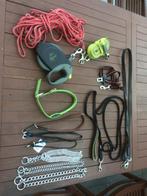 honden halsbanden leibanden oprolkoord, Ophalen