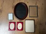 Vintage fotolijstjes, Huis en Inrichting, Woonaccessoires | Lijsten, Overige materialen, Minder dan 50 cm, Gebruikt, Ophalen of Verzenden