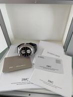 Full set Iwc big ingenieur chronograaf 2014, refnr. IW378401, Staal, Polshorloge, Ophalen, Overige merken