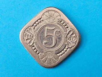 5 cent uit 1940 beschikbaar voor biedingen