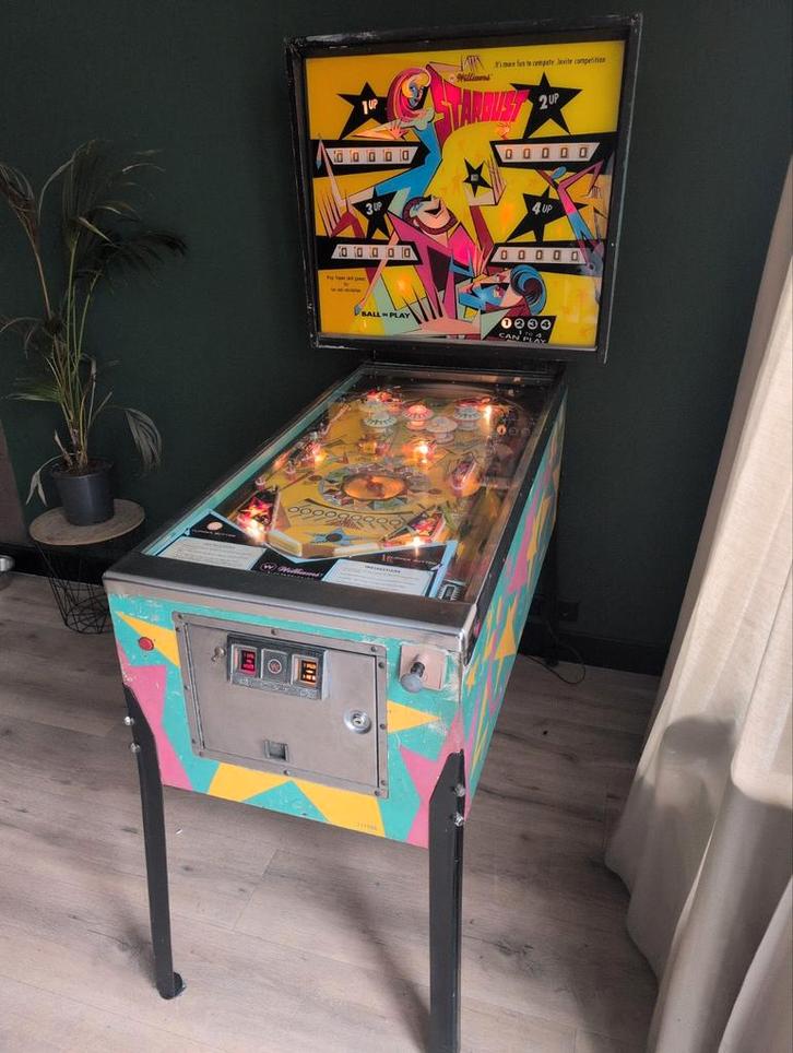Williams Stardust flipperkast – speelklaar, werkend, Verzamelen, Automaten | Flipperkasten, Gebruikt, Flipperkast, Williams, Ophalen