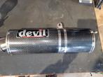 Carbon Devil einddemper, Motoren, Ophalen of Verzenden