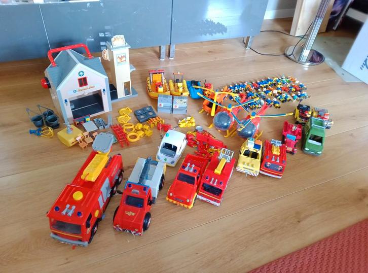 Brandweerman Sam, Kinderen en Baby's, Speelgoed | Actiefiguren, Gebruikt, Ophalen of Verzenden