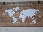 Map of the world/ Wereldkaart.  Zgan., Huis en Inrichting, Ophalen, Zo goed als nieuw