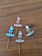 Sp 580 Vintage Pastachoca Speldjes - Set van 4, Ophalen of Verzenden, Gebruikt, Merk, Speldje of Pin