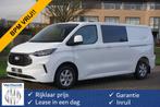 Ford Transit Custom 300L 170PK DC Limited AUT BPM VRIJ! Navi, Gebruikt, 4 cilinders, 2500 kg, Wit