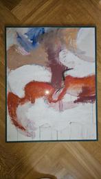 Kees Bohemen  Gouache  Uniek werk op papier ingelijst  Gesig, Ophalen