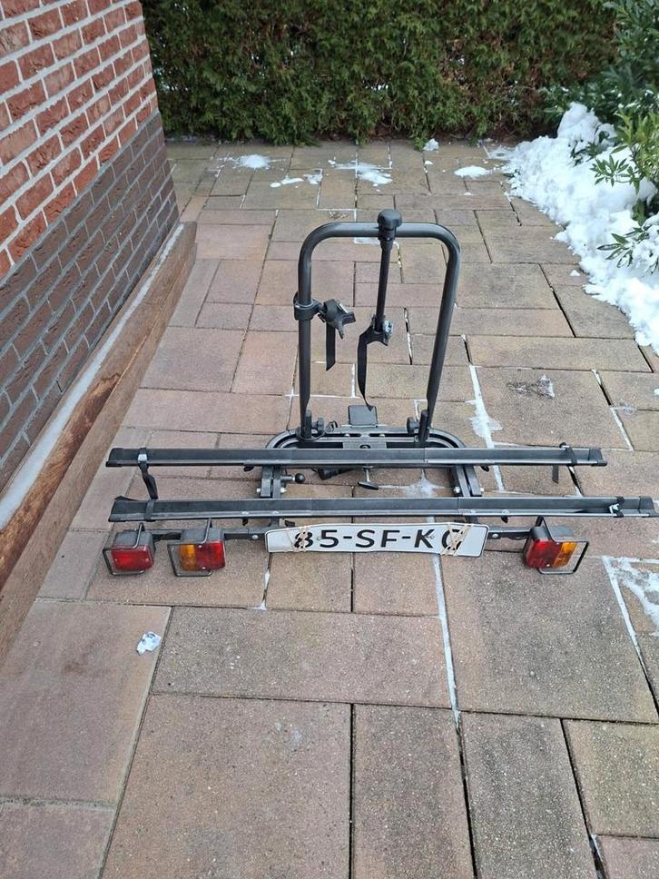 Fietsendrager, Auto diversen, Fietsendragers, Gebruikt, Trekhaakdrager, 2 fietsen, Ophalen