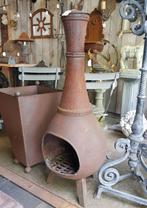 Grote gietijzeren tuinkachels terraskachels tuinhaarden, Verzenden, Zo goed als nieuw