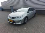 Toyota Auris 1.8 Hybrid 136pk Aut 2014 Grijs, Auto's, Euro 5, Zwart, USB, Auris