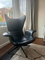 Diesel Moroso Leren Fauteuil Design longwave oorfauteuil, Ophalen, Zo goed als nieuw, 75 tot 100 cm, 50 tot 75 cm